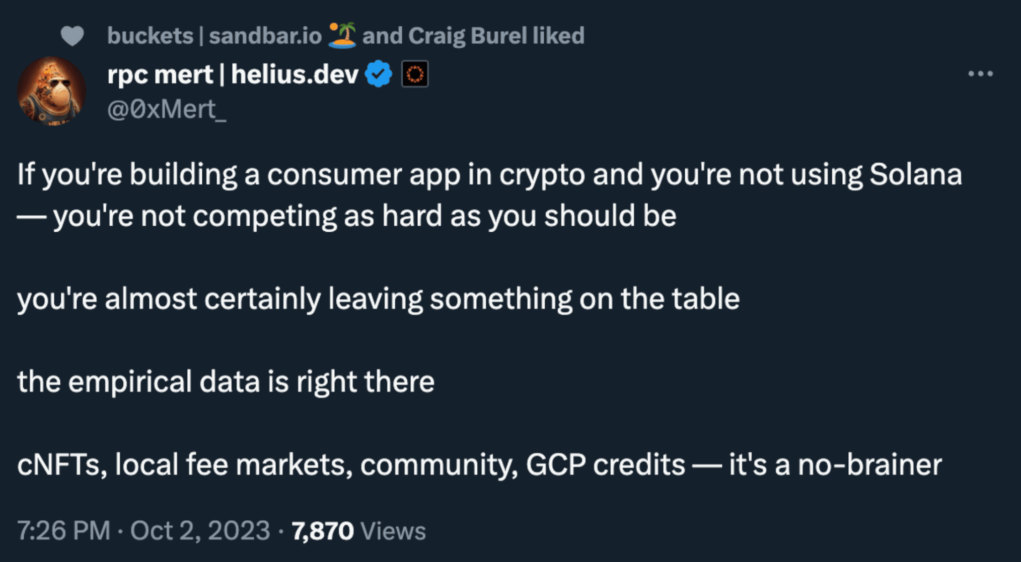 Tweet credits 0xMert_